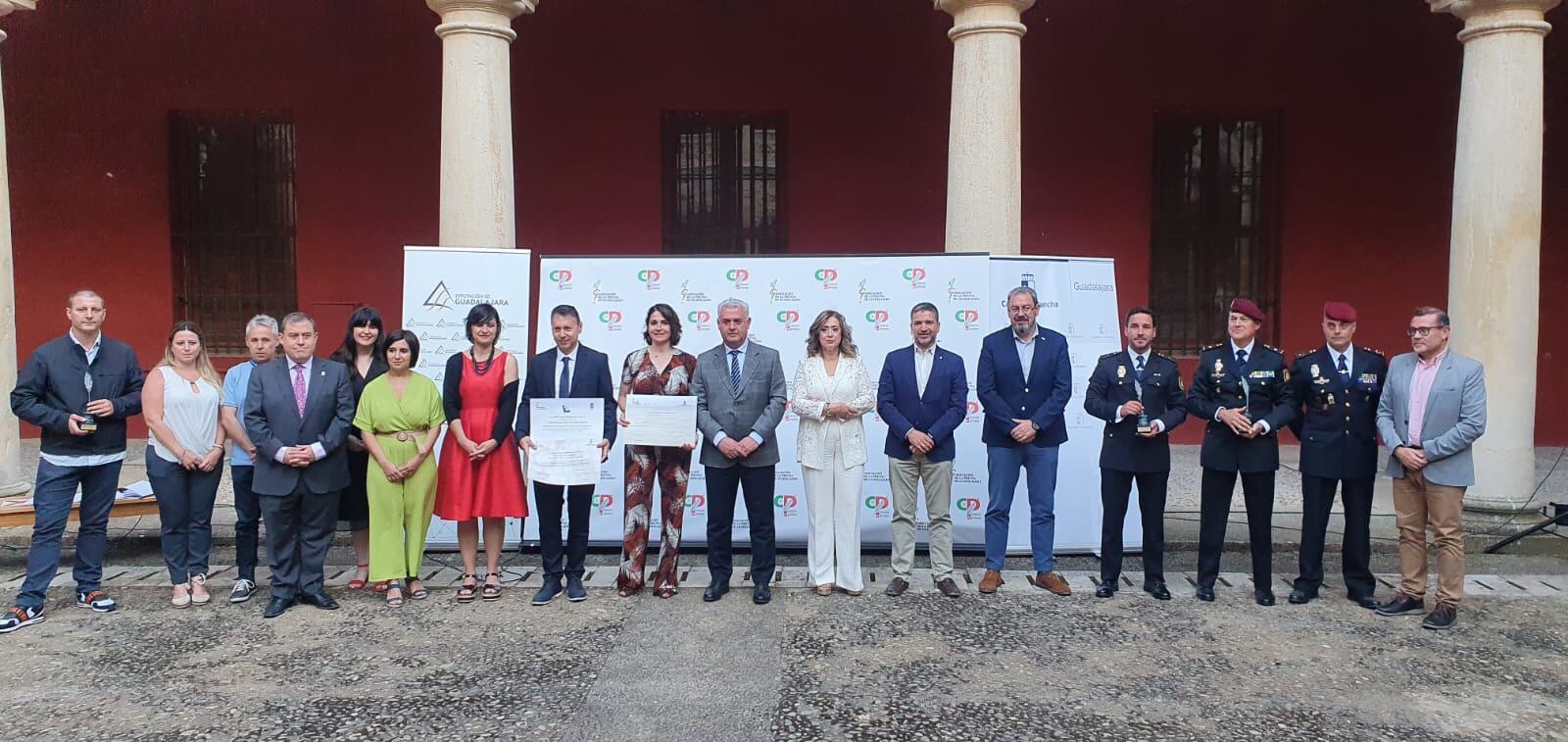 Premiados, directiva APG y autoridades