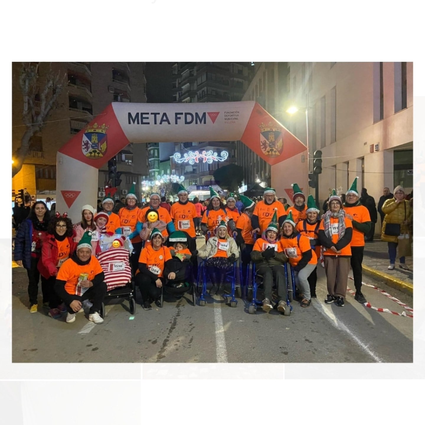 AMIF VILLENA en la San Silvestre