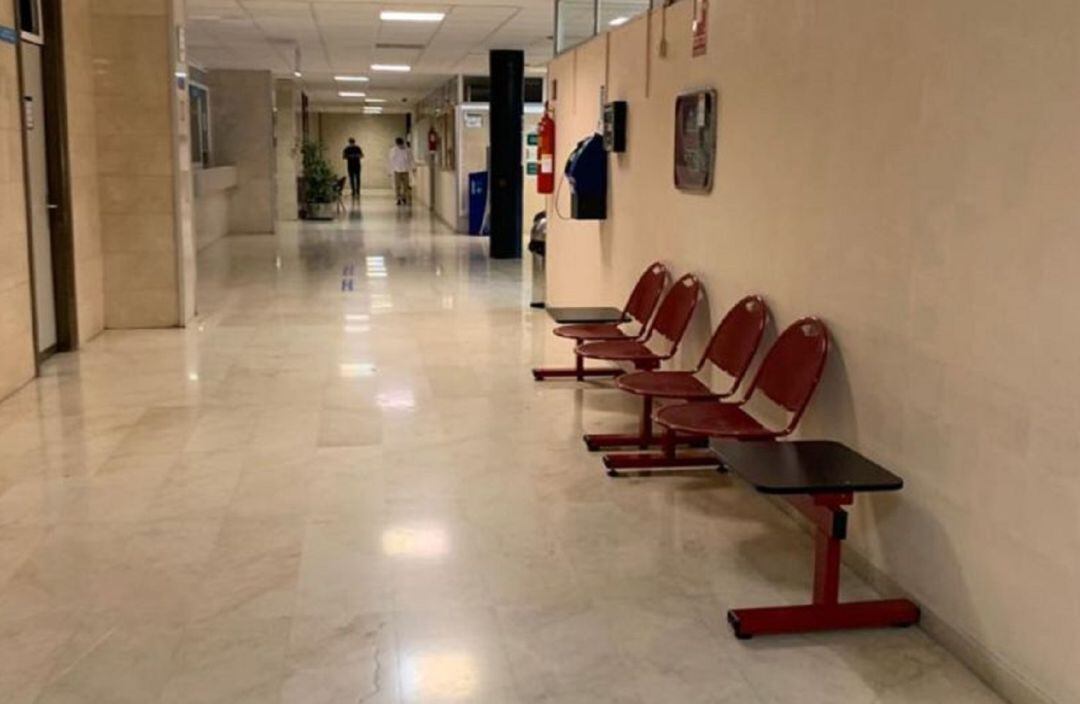 Día tranquilo en el Hospital Virgen de la Concha