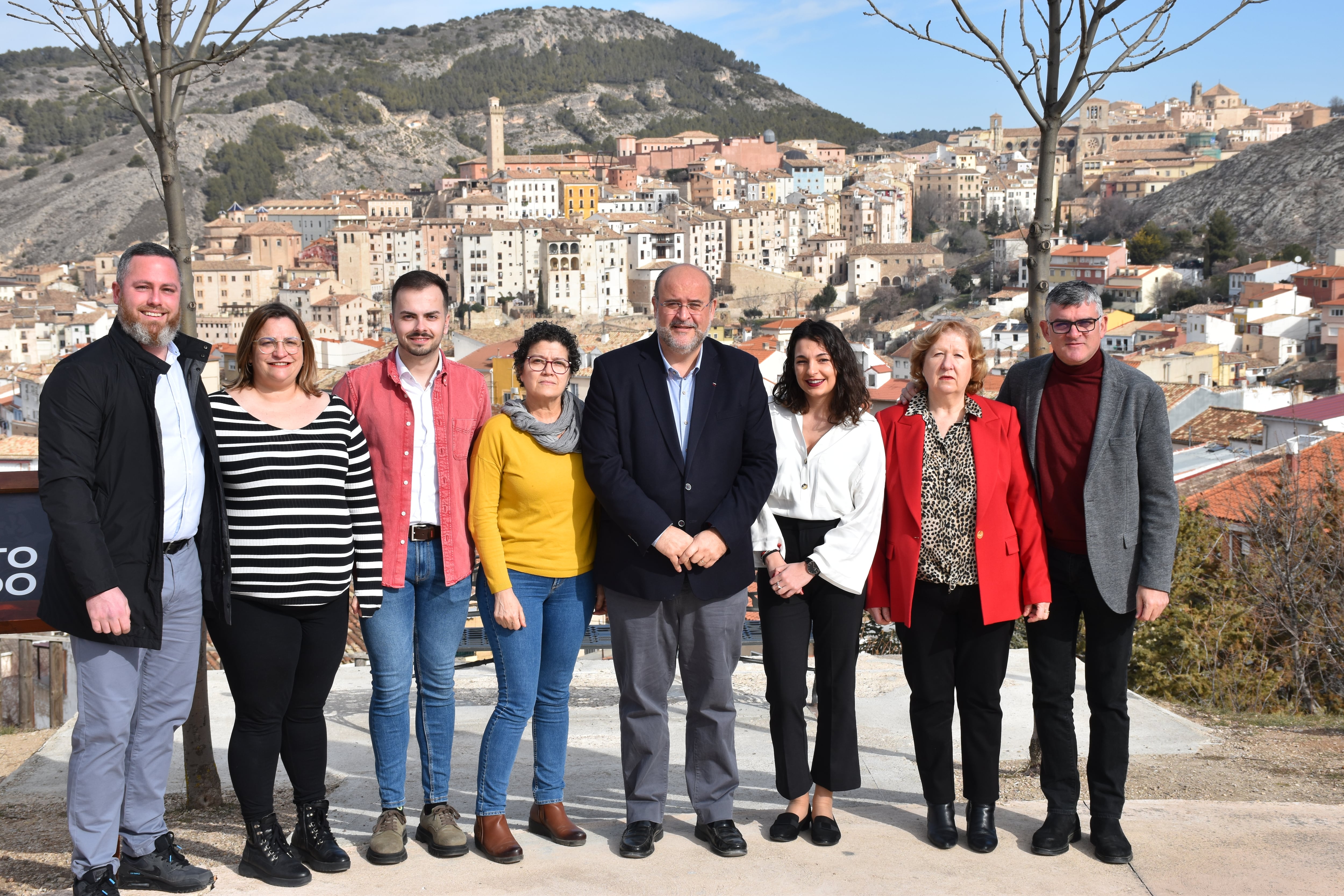 Candidatura del PSOE de Cuenca a las Cortes de Castilla-La Mancha para las elecciones autonómicas de mayo de 2023.
