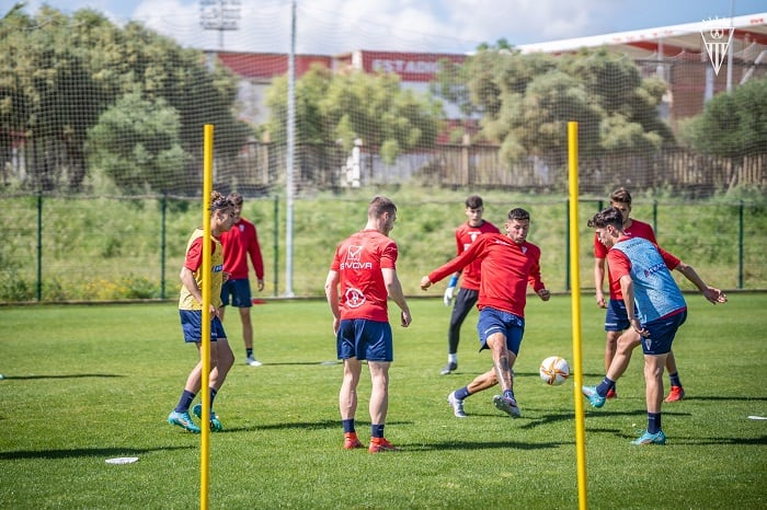 Un entreno del Algeciras