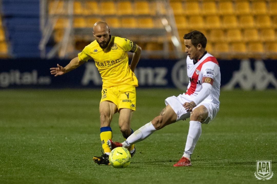 Jugadada entre el Alcorcón y el Rayo Vallecano