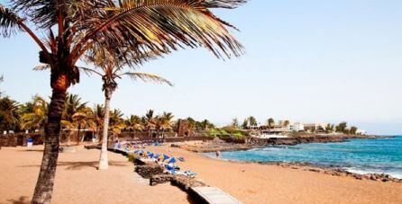 Playa Bastián de Costa Teguise.