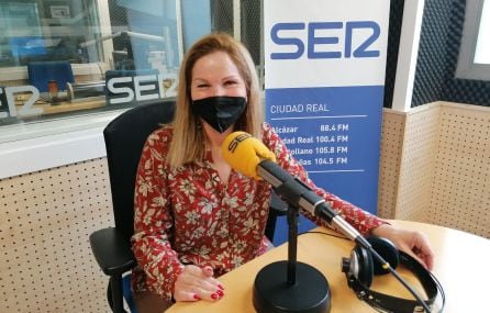 Frasi López, en los estudios de SER Ciudad Real