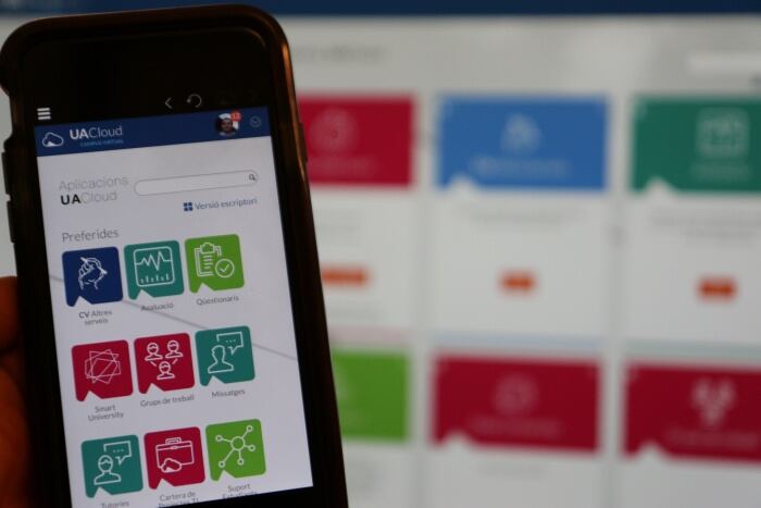 Aplicación de la UA para pagar tasas por Bizum