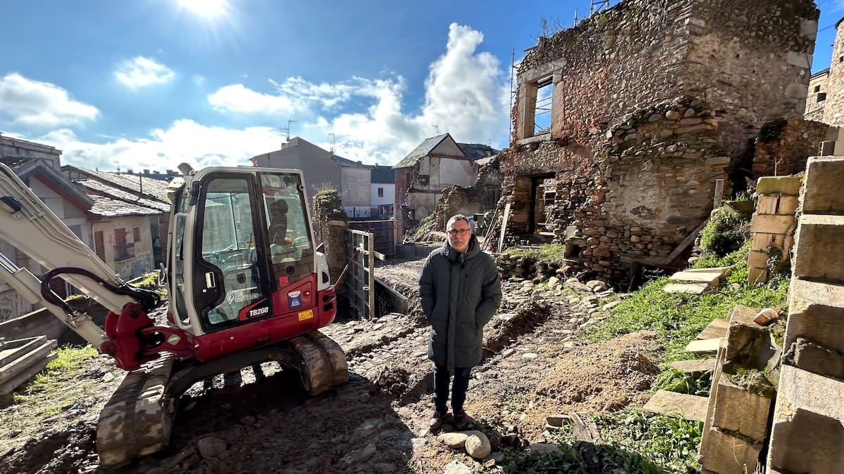 El patio de la casa en ruinas junto al museo de la Radio será un auditorio al aire libre