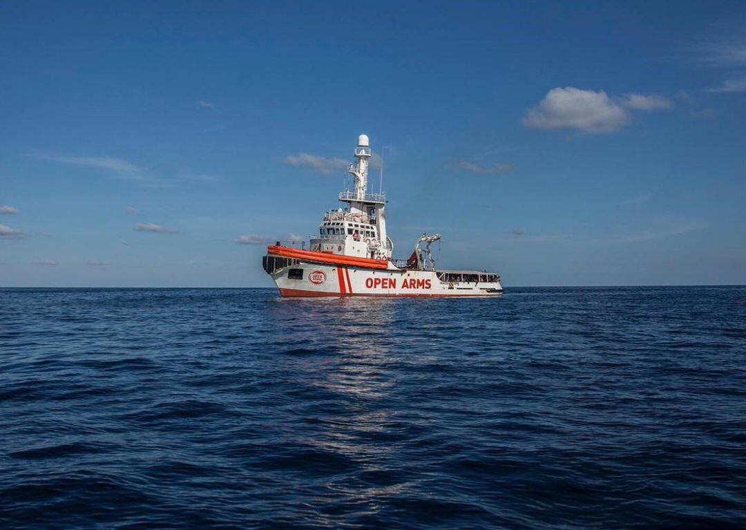 El barco de la ONG Proactiva Open Arms