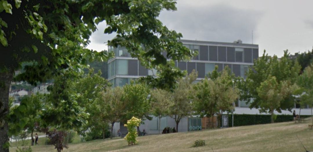 La biblioteca Rosalía de Castro, en el campus de Ourense