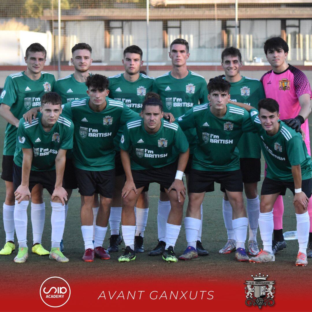 L'XI de la UD SIA Benigànim en la victòria a la Copa RFEF davant del Silla // Foto: UD SIA Benigànim