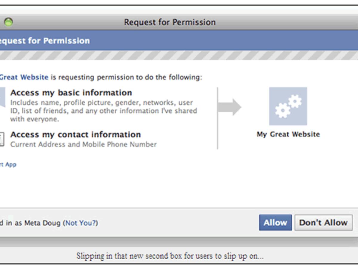Facebook permitirá el acceso a tu teléfono y dirección postal