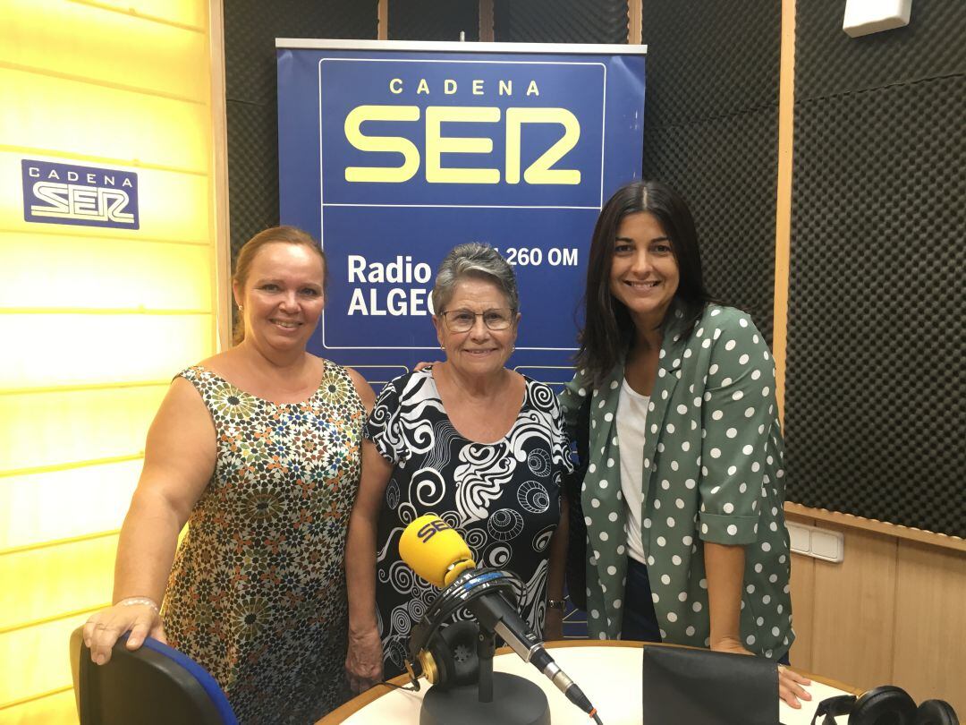 Ana León, Isabel Arana, Ana Belén Avileo.