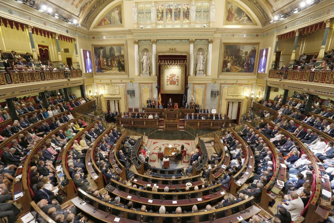 Plano general del Congreso de los Diputados.