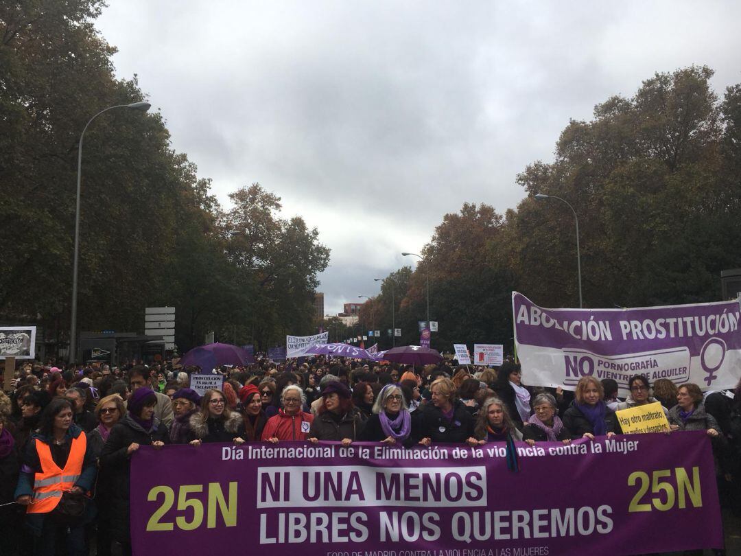 Día internacional contra la violencia de género.