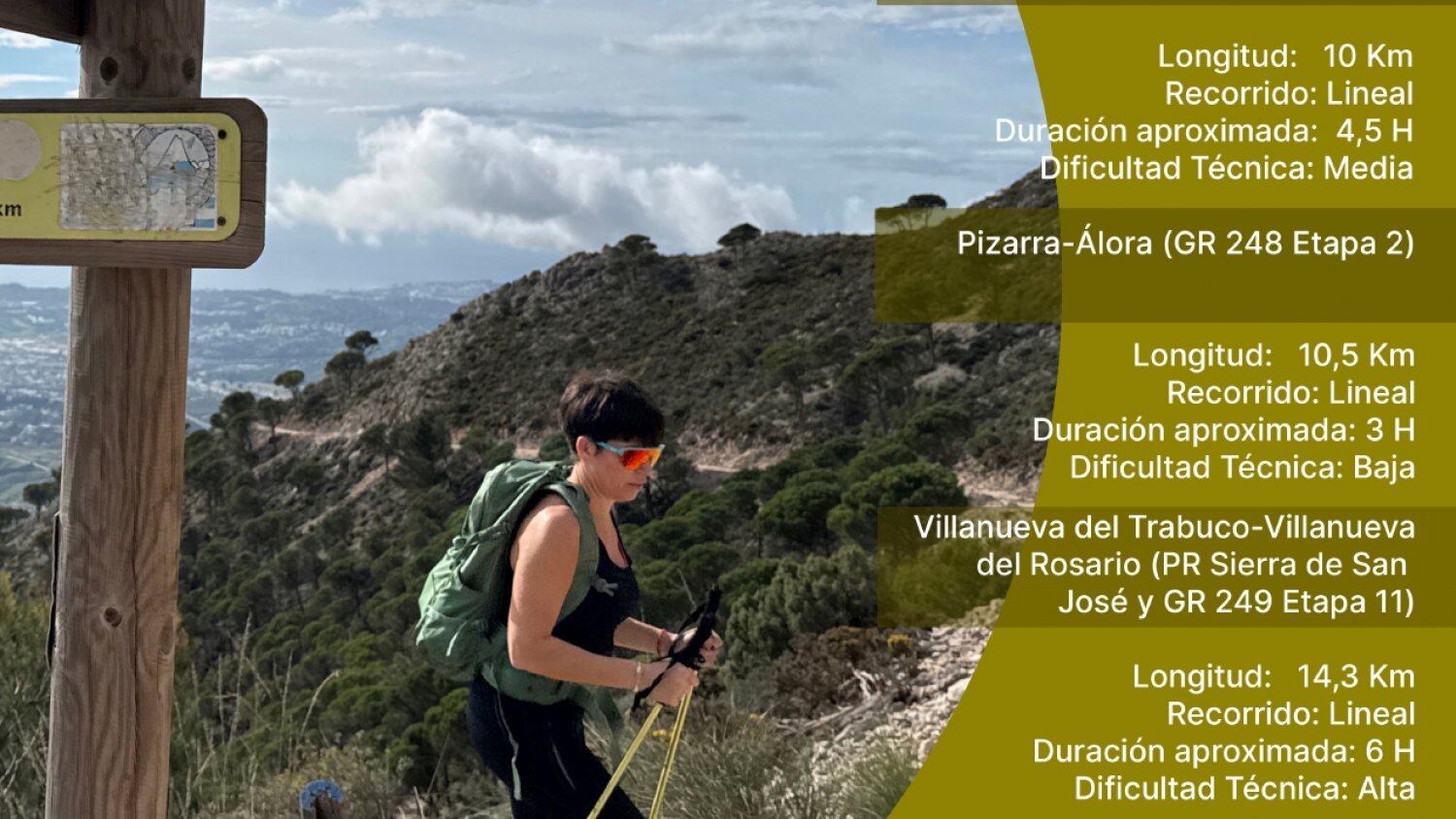 Tres rutas completan la oferta