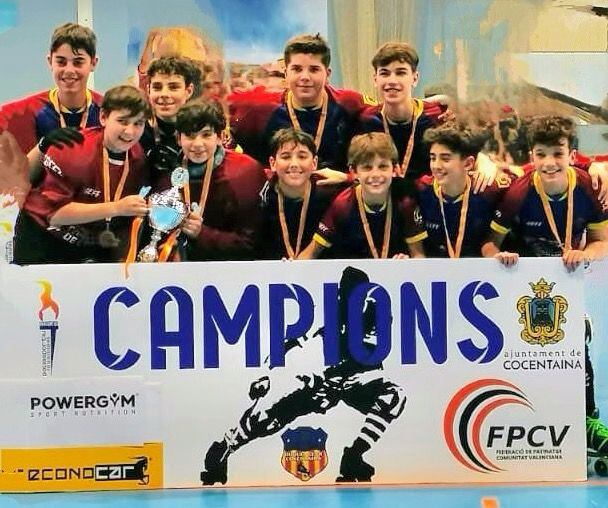 Equipo alevín del PAS Alcoy