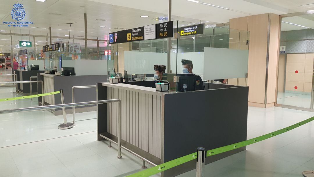 Control en el aeropuerto