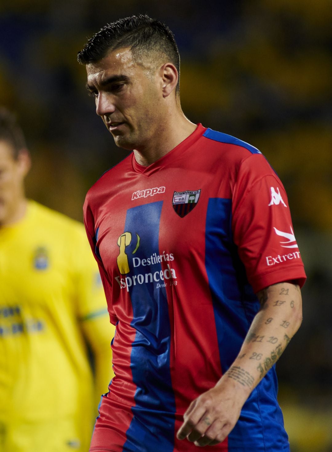 José Antonio Reyes con la camiseta del Extremadura.