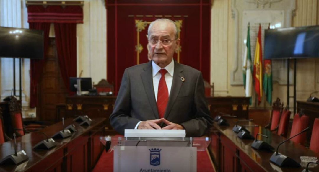 El alcalde de Málaga, Francisco de la Torre, en una foto de archivo