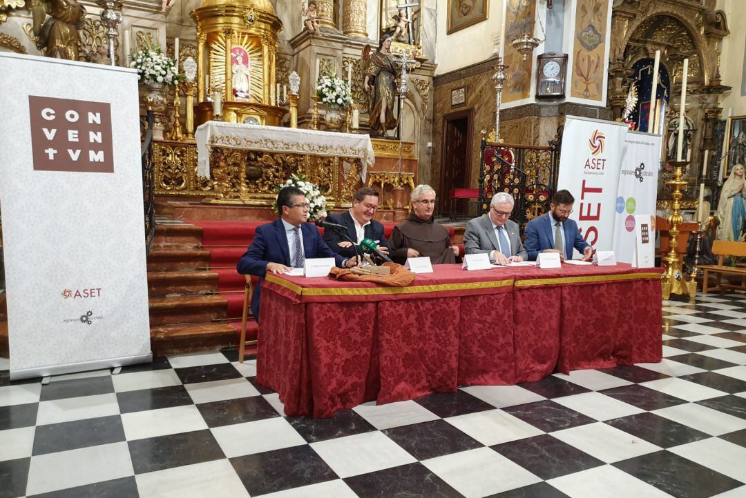 Presentación en la iglesia del Santo Ángel del proyecto &#039;Conventum&#039;