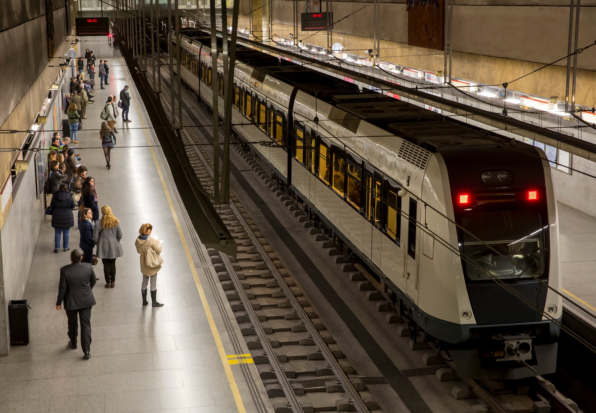 Estación de metro en Valencia