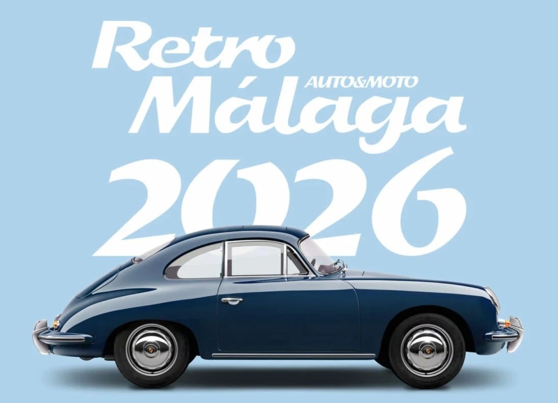 Cartel Retro Málaga 2026