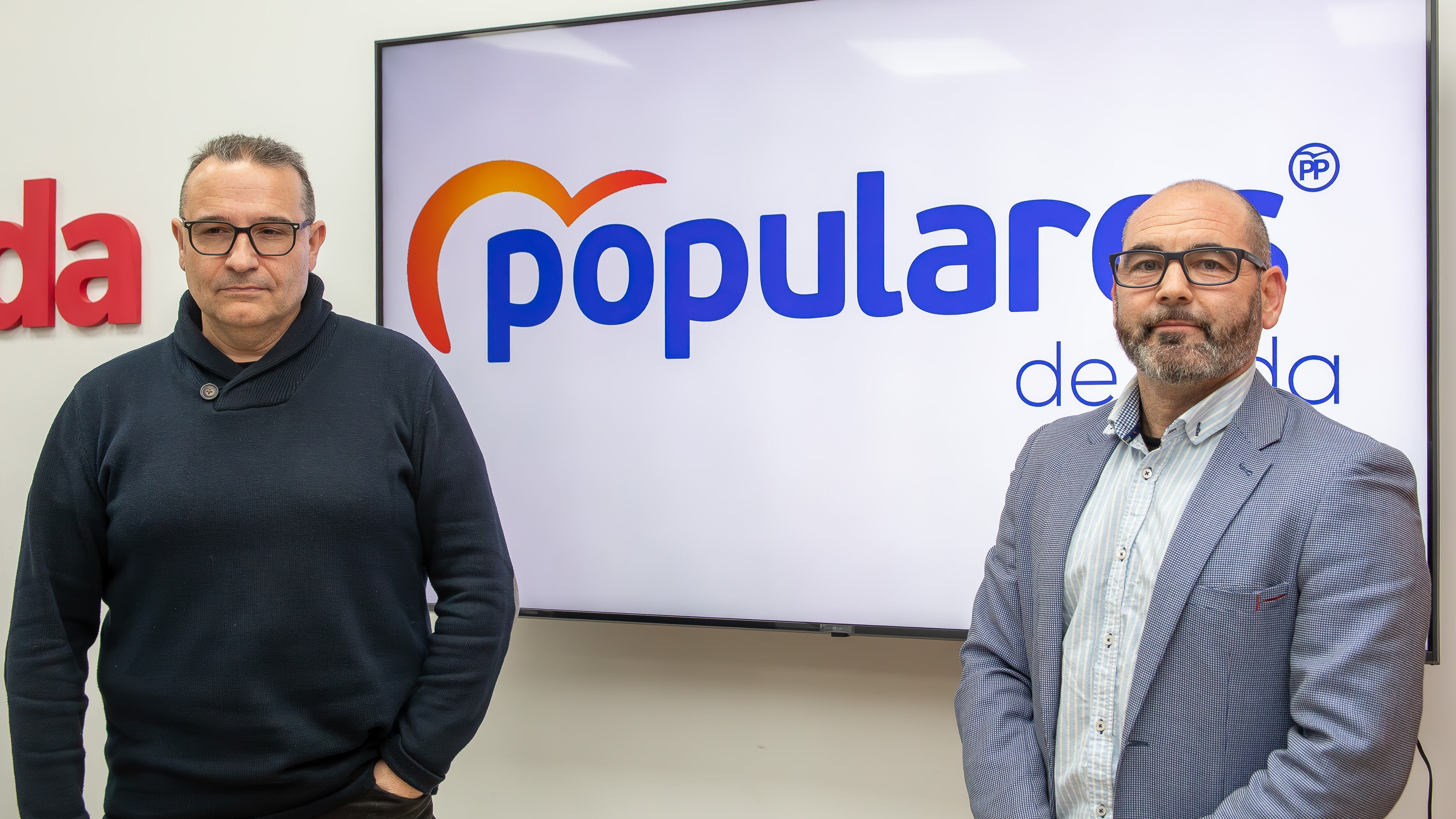 Francisco Vidal y Felipe Martínez, concejales del PP de Elda