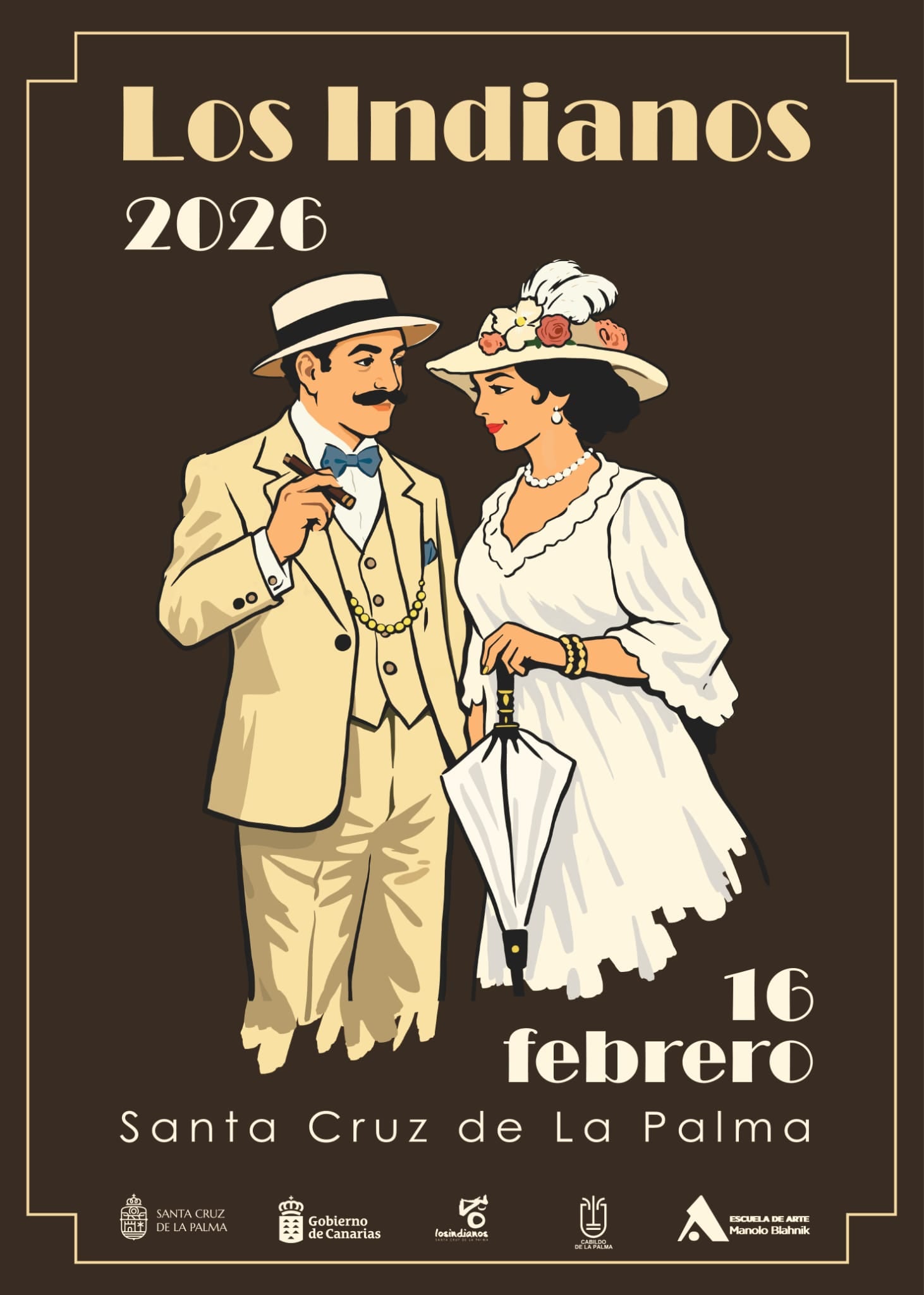 Cartel de Los indianos 2026