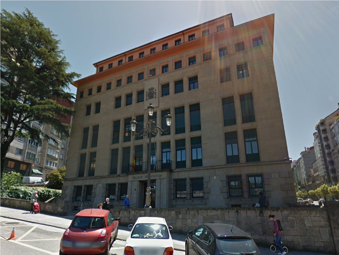 Foto de archivo de la Audiencia provincial de Ourense.