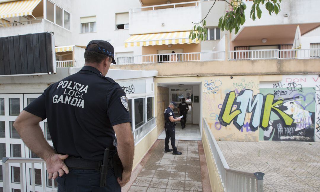 Imagen de archivo de la Policía Local de Gandia 