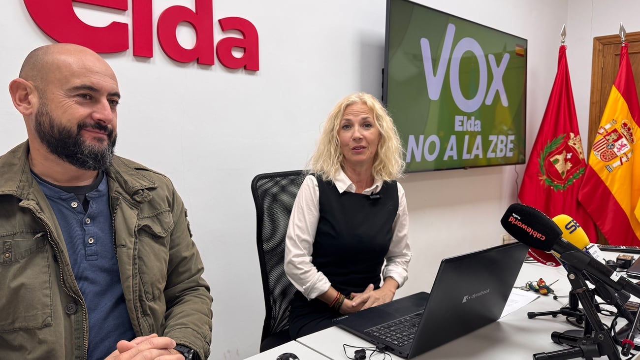 La moción ha sido anunciada por la portavoz de Vox Elda, Paqui Vicente