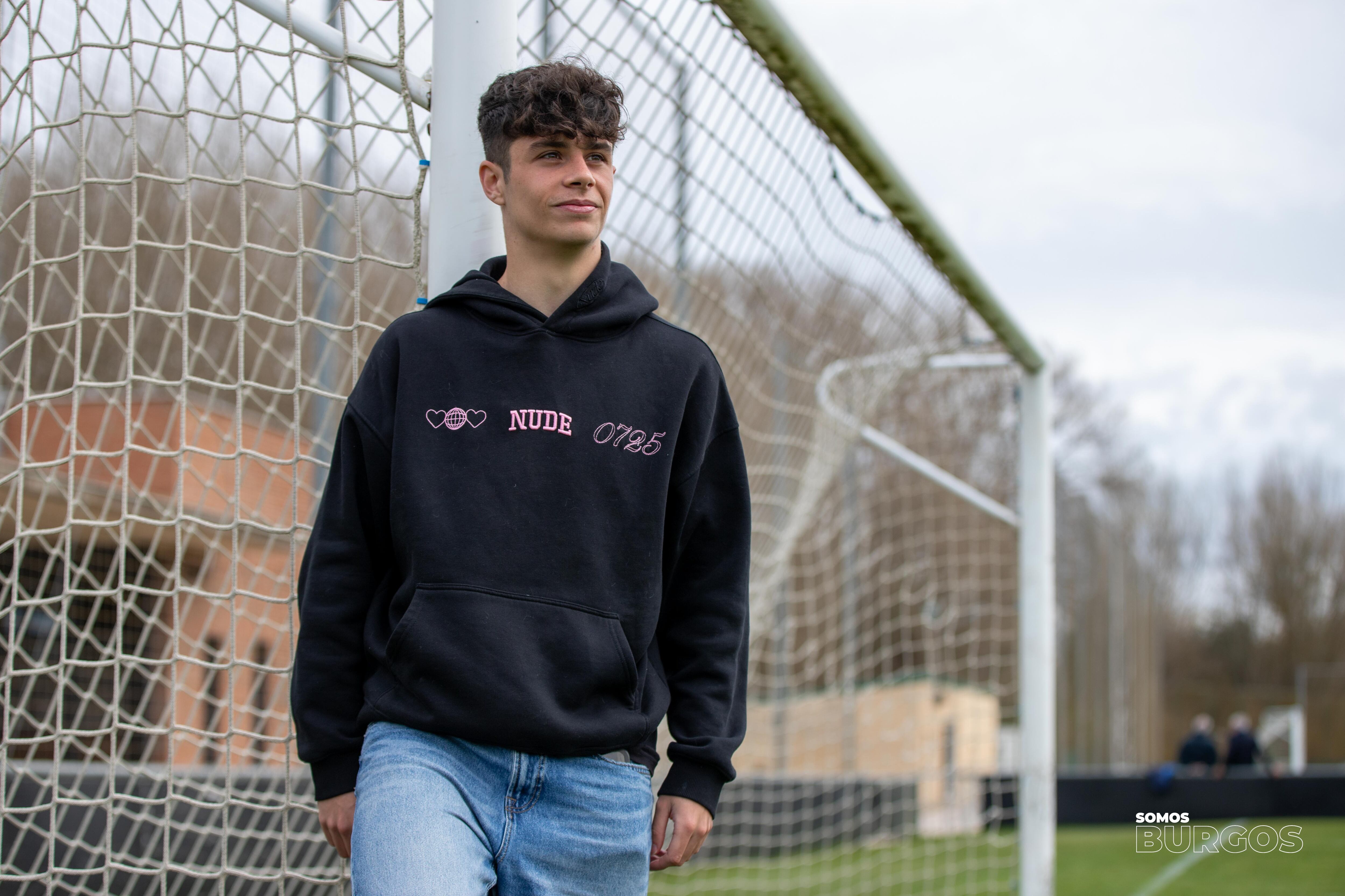 José Menor, en su etapa en el Burgos