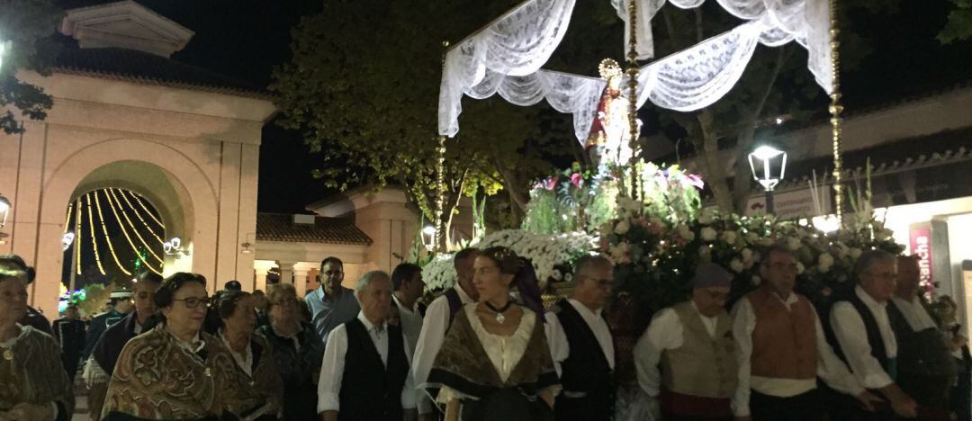 Imagen de archivo de la cabalgata de apertura de la Feria