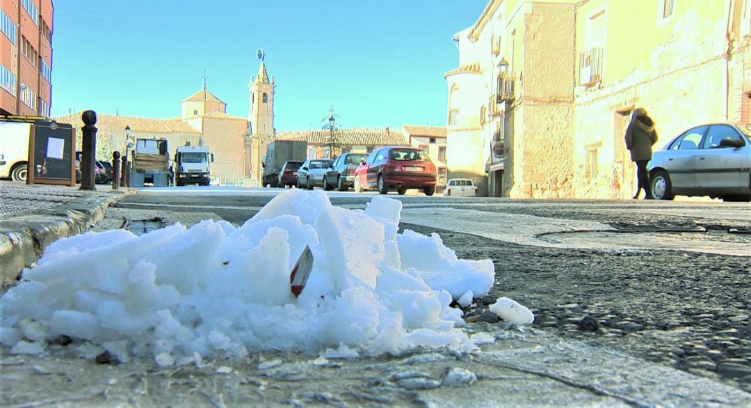 La ola de frio polar deja temperaturas de hasta -11 grados en Molina de Aragón, Guadalajara 
 