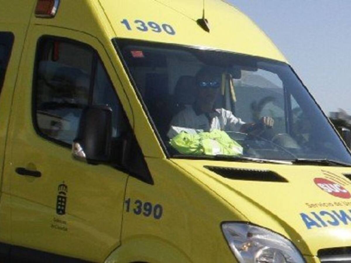 Herido grave un peatón de 22 años arrollado en la capital de Lanzarote