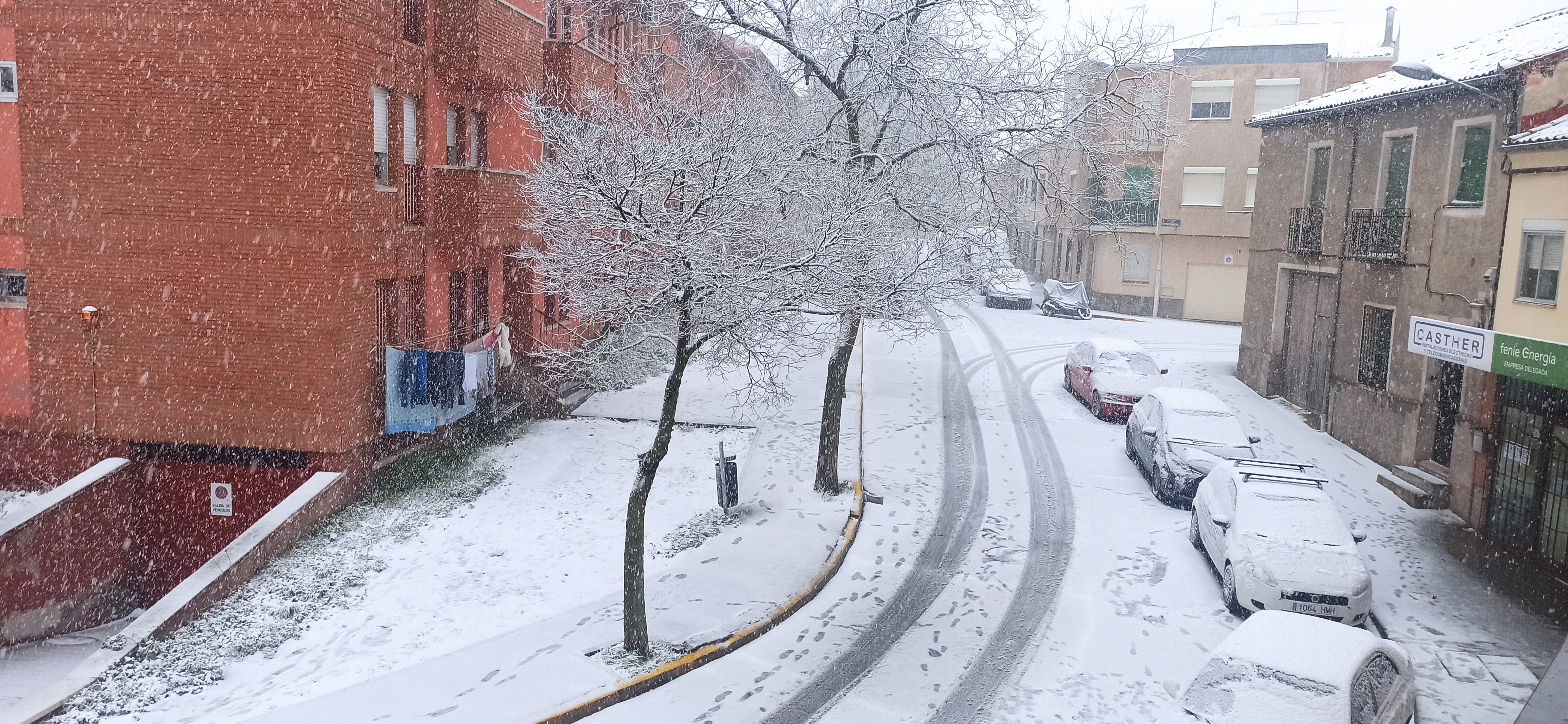 Nevada en Segovia