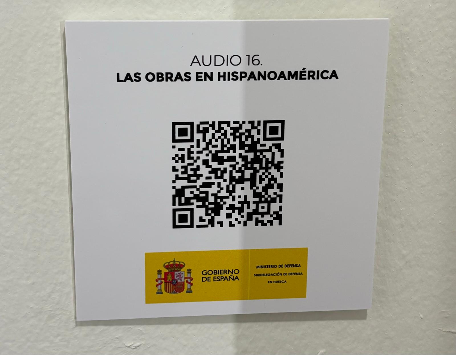 Novedoso código QR para seguir la exposición