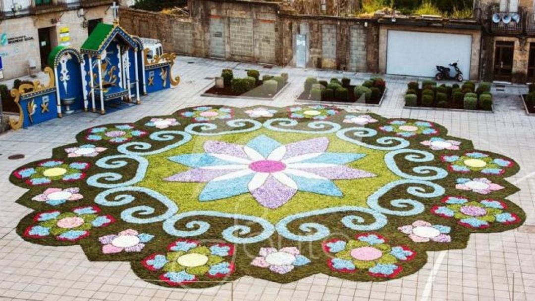 Trabajos realizados por la festividad del Corpus Christi