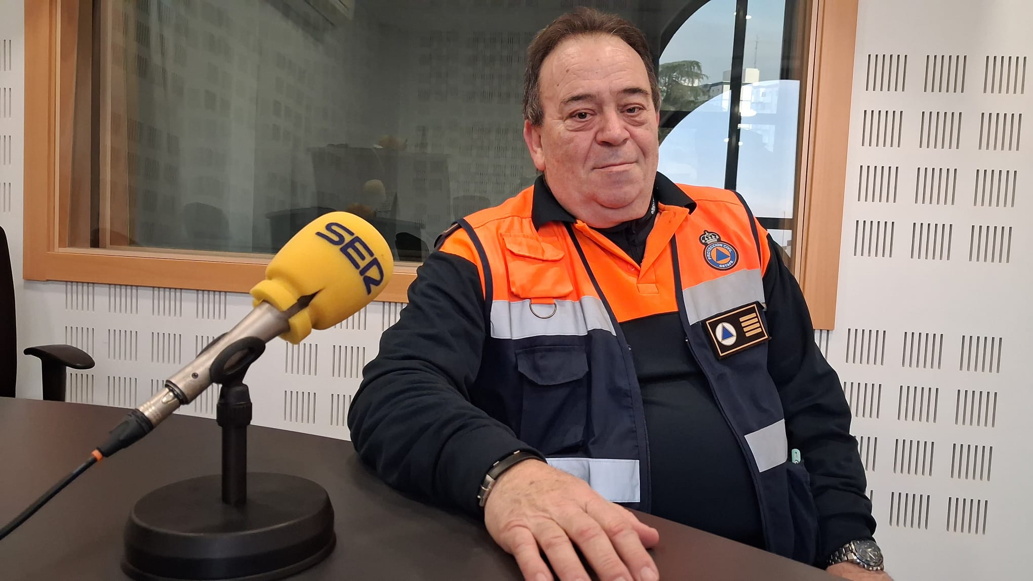 Arturo Fuente, presidente de ANAV y responsable de Protección civil en Getafe