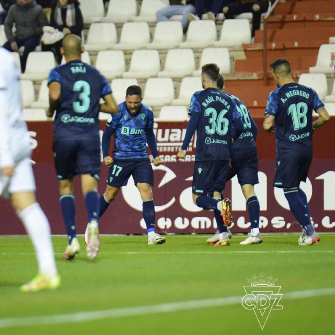 Andone celebra el gol conseguido en Copa del Rey.