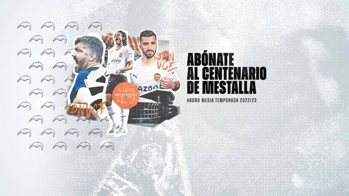 El Valencia CF inaugura su campaña de abonos de media temporada