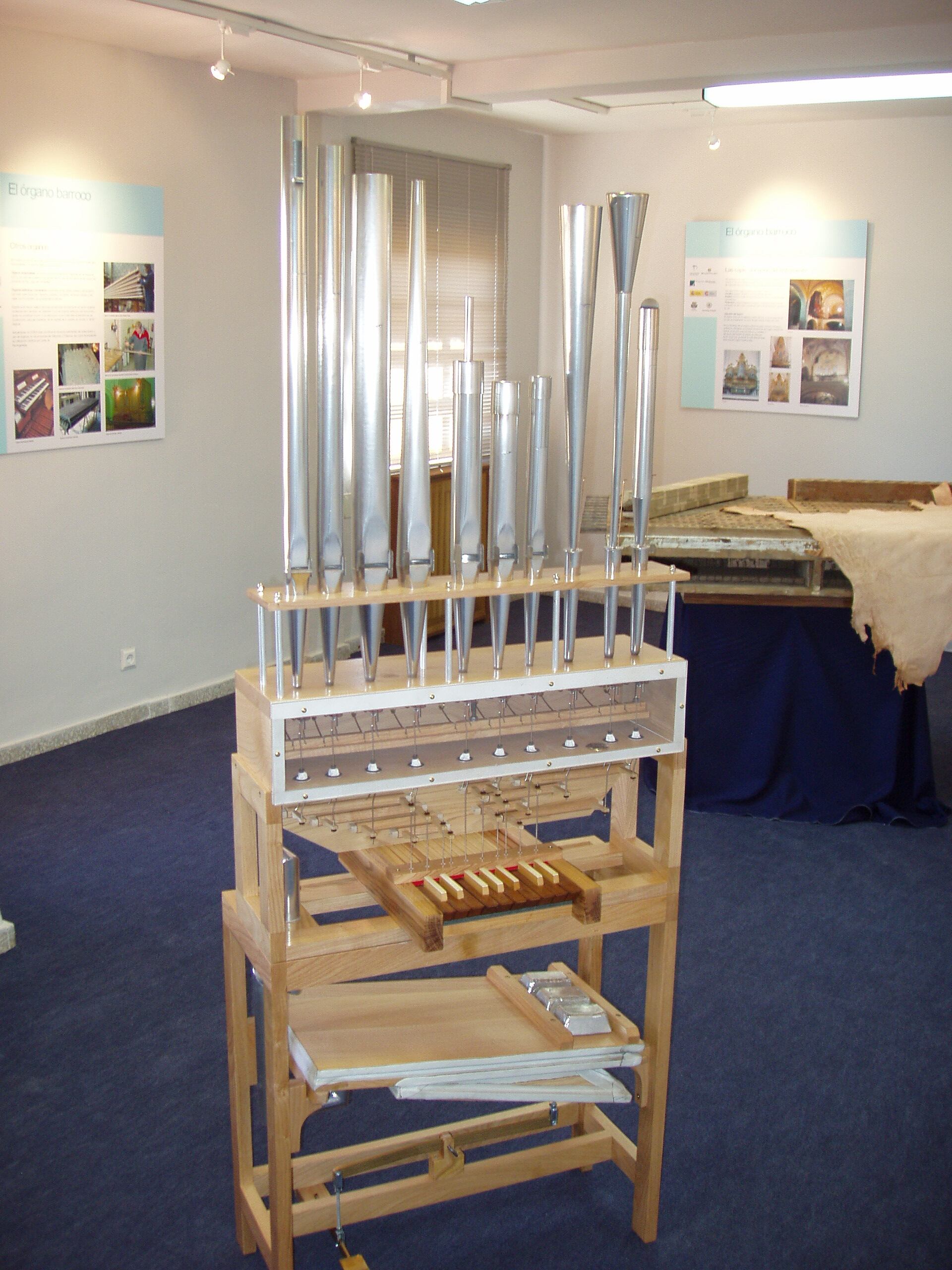 Maqueta didáctica que se utiliza en las jornadas didácticas "Vadocondes Pagtrimonial"