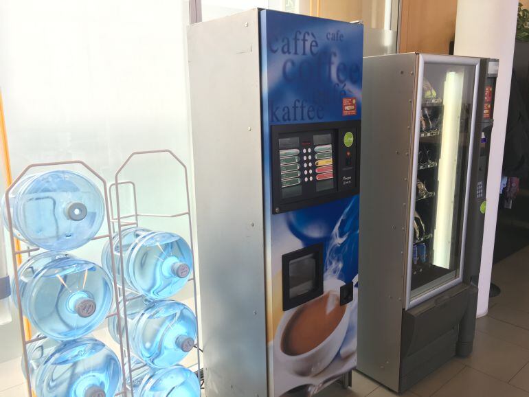 Máquinas expendedoras de pago instaladas en la Diputación de Málaga