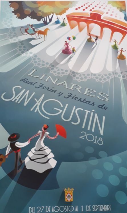 Cartel Oficial de la Real Feria de San Agustín.