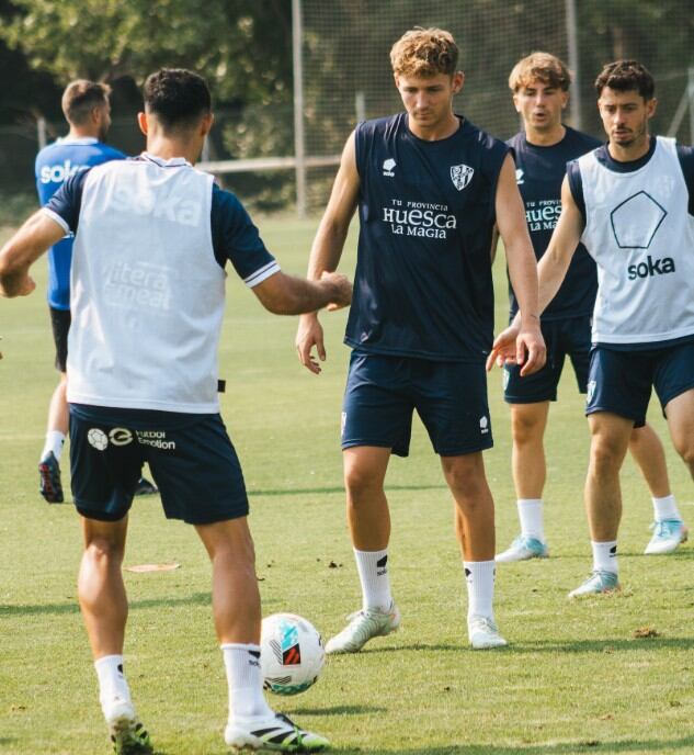 El Huesca afronta su primer partido de liga ante el Leganés este domingo