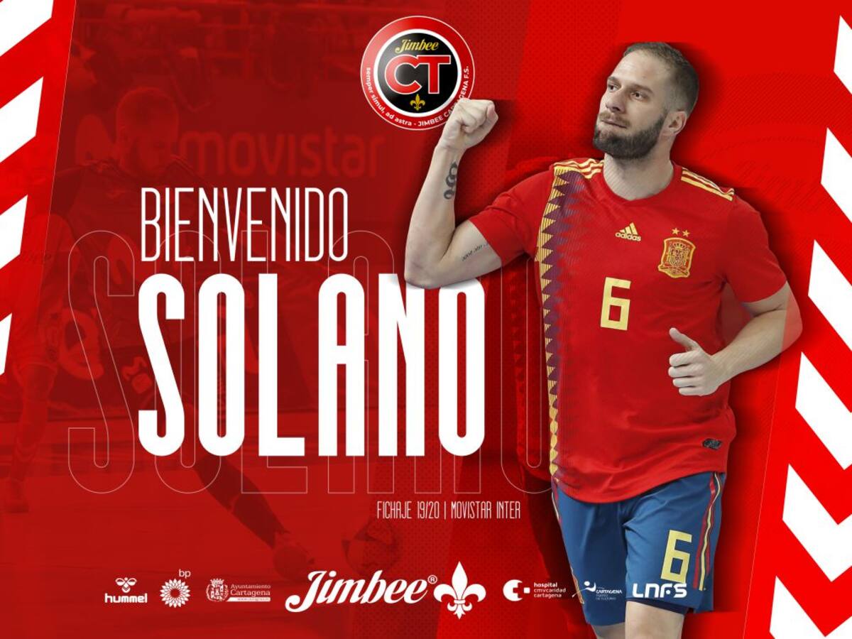 El Jimbee ficha al pívot Solano, de Inter Movistar, y se desprende de Raúl Canto