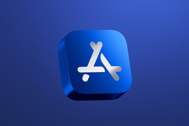 Logo de la App Store.