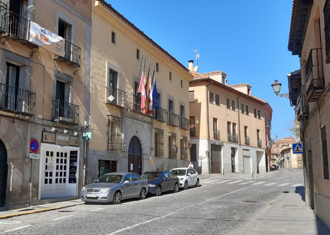 Palacio de las Monas, una de las sedes de la Diputación Provincial de Segovia