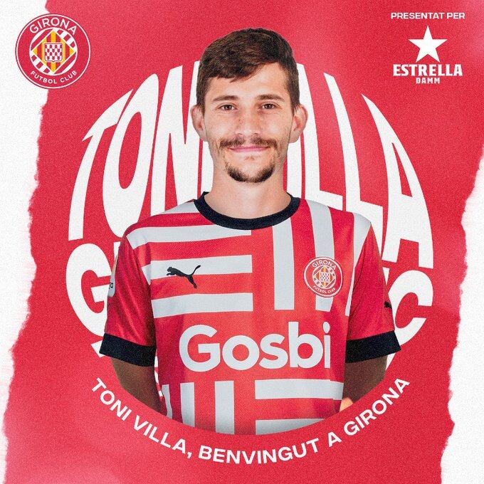 Toni Villa, fitxat pel Girona