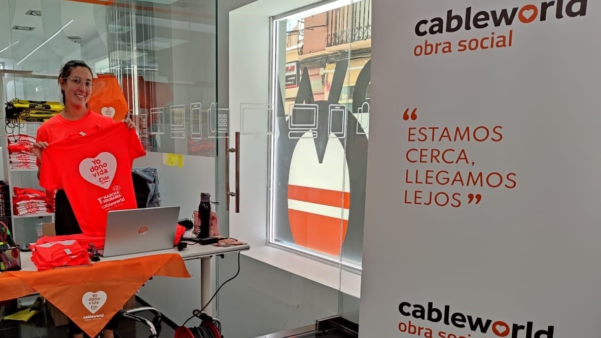 Las inscripciones se pueden realizar en las oficinas cableworld de Elda, Petrer, Monóvar, Sax, Novelda y en la propia sede de AFA.