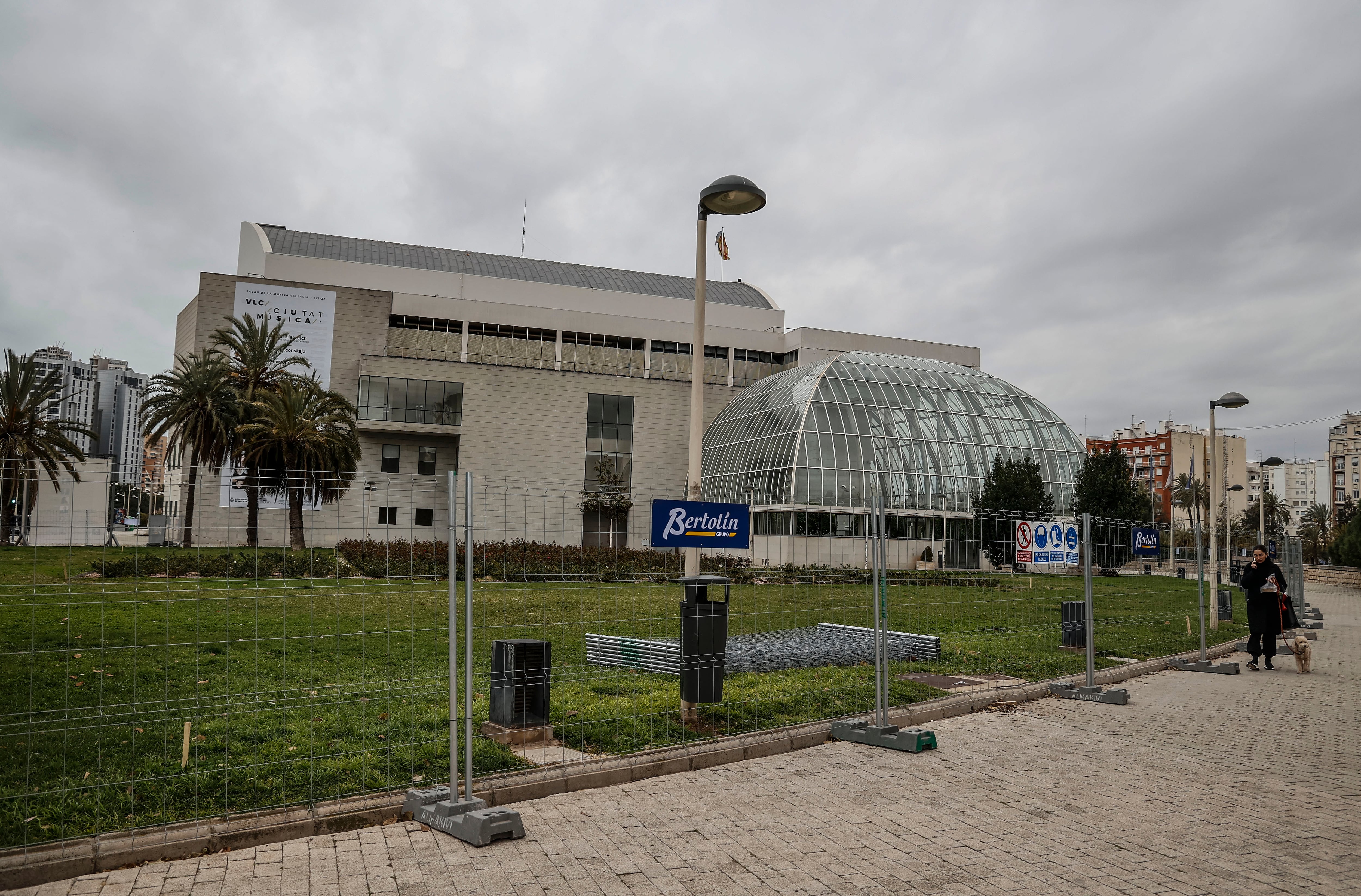 Palau de la Música de València, en obras